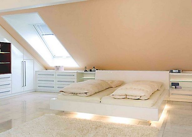schlafzimmer-ideen-schrage-wande-82_12 Hálószoba ötletek lejtős falakhoz