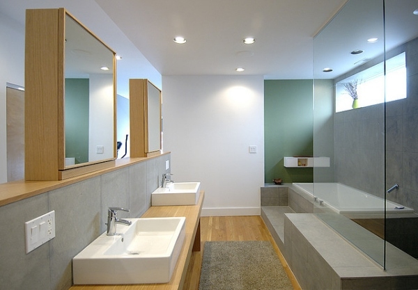 badezimmer-spiegelschrank-holz-36_11 Fürdőszoba tükör szekrény fa