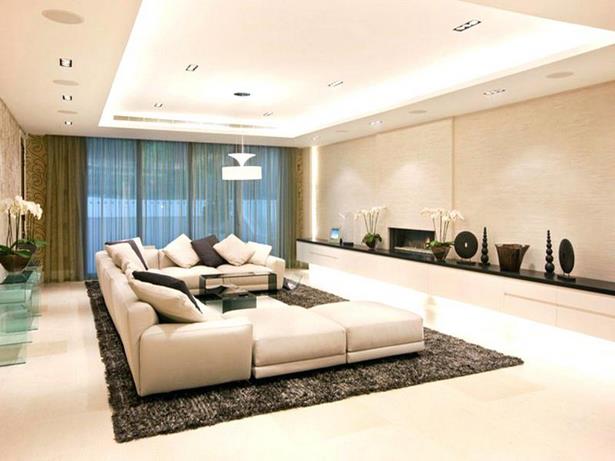 beleuchtung-wohnzimmer-modern-00 Világítás nappali modern