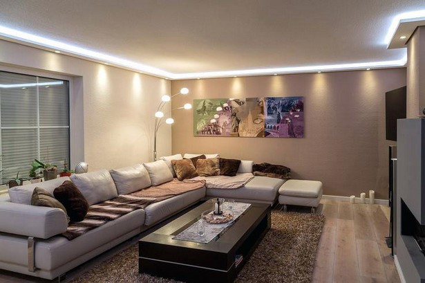 beleuchtung-wohnzimmer-modern-00_16 Világítás nappali modern