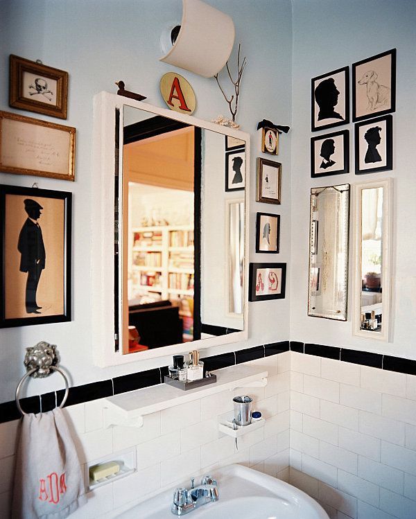 Dekoratív kis fürdőszoba
