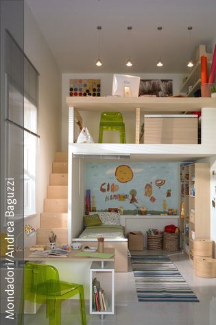 hochbett-fur-kleines-kinderzimmer-12_18 Loft ágy kis gyermekszoba