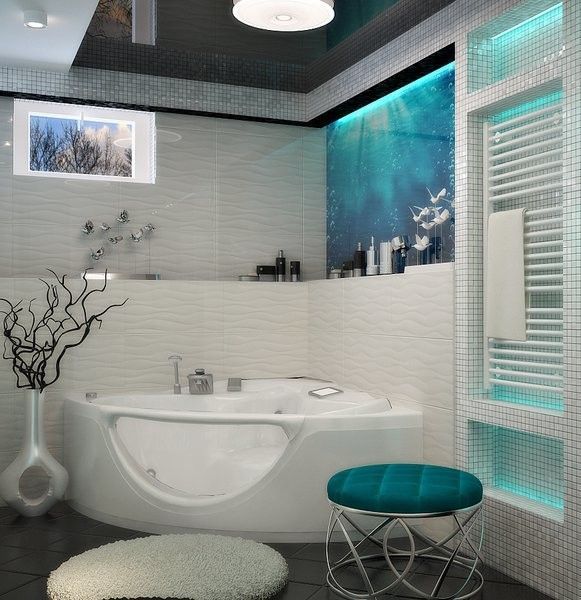 deko-badezimmer-turkis-95_4 Dekoratív fürdőszoba türkiz