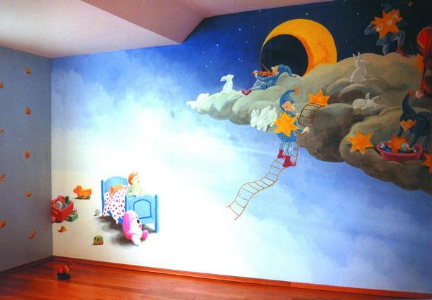 kinderzimmer-wand-malen-77_15 Gyermekszoba falfestmény