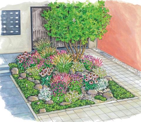 kleiner-vorgarten-gestaltungsideen-77_18 Kis elülső kerti tervezési ötletek