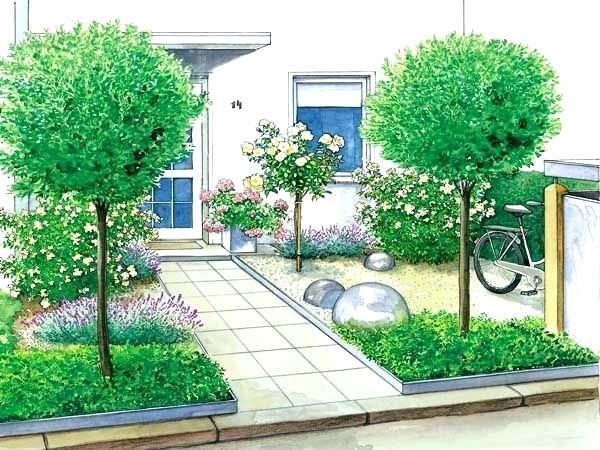 kleiner-vorgarten-gestaltungsideen-77_19 Kis elülső kerti tervezési ötletek