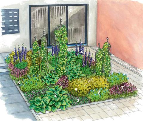 kleiner-vorgarten-gestaltungsideen-77_7 Kis elülső kerti tervezési ötletek