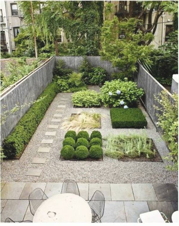 Kis kerti tervezési példák