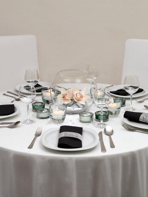 tischdeko-schwarz-weiss-ideen-21_3 Asztali dekoráció fekete fehér ötletek