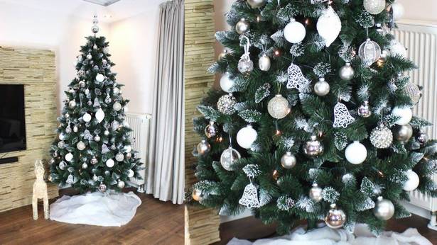 weihnachtsbaum-dekorieren-ideen-70_11 Karácsonyfa díszítő ötletek