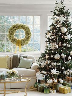 weihnachtsbaum-dekorieren-ideen-70_13 Karácsonyfa díszítő ötletek