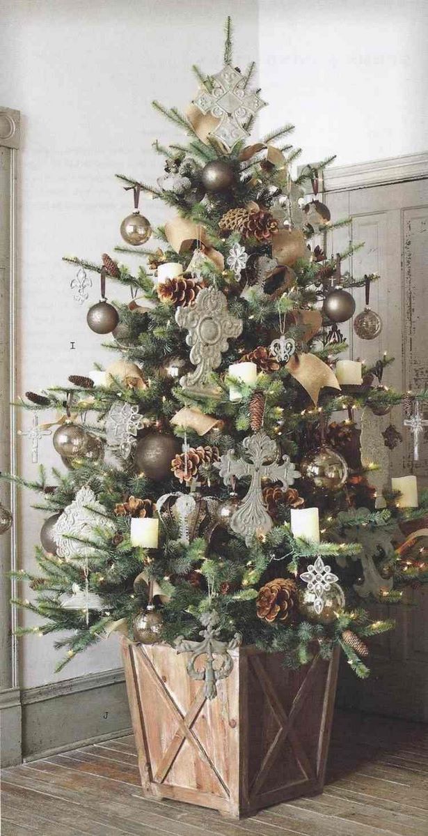 weihnachtsbaum-dekorieren-ideen-70_4 Karácsonyfa díszítő ötletek