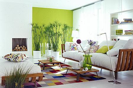 wohnzimmer-farbige-wand-64_4 Nappali színes fal