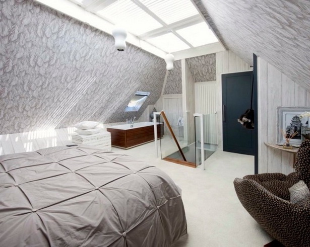 dachboden-schlafzimmer-ideen-50 Tetőtéri hálószoba ötletek