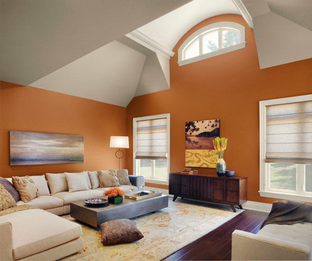 farbgestaltung-wohnzimmer-ideen-37_15 Színes design Nappali ötletek