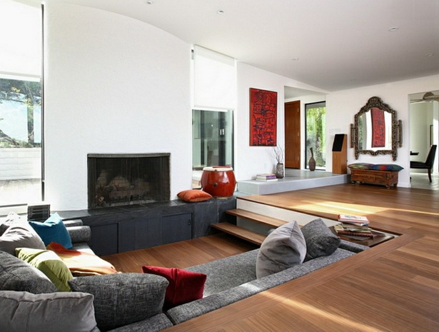 rechteckiges-wohnzimmer-einrichten-34_4 Téglalap alakú nappali bútorok