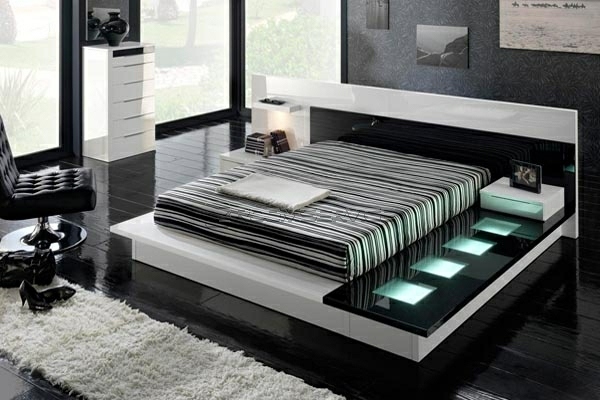 Hálószoba ágy modern