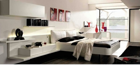 schlafzimmer-bett-modern-34_9 Hálószoba ágy modern
