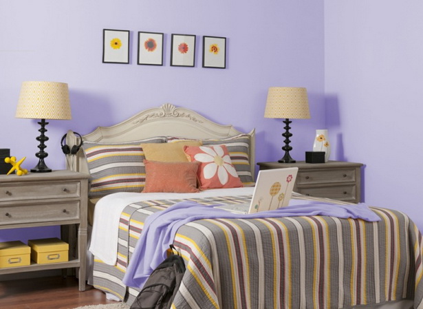 schlafzimmer-deko-lila-04_13 Hálószoba dekoráció lila