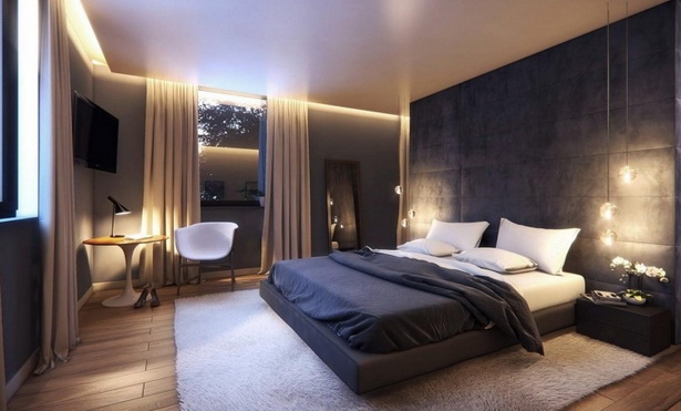 schlafzimmer-einrichten-modern-39 Hálószoba bútorok modern