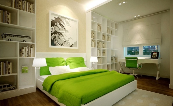 schlafzimmer-ideen-grn-93_2 Hálószoba ötletek zöld