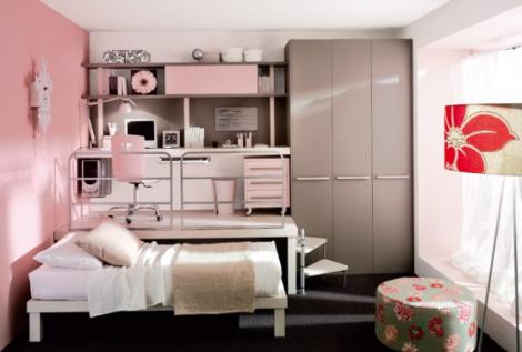 schlafzimmer-ideen-wenig-platz-16 Hálószoba ötletek kis helyet