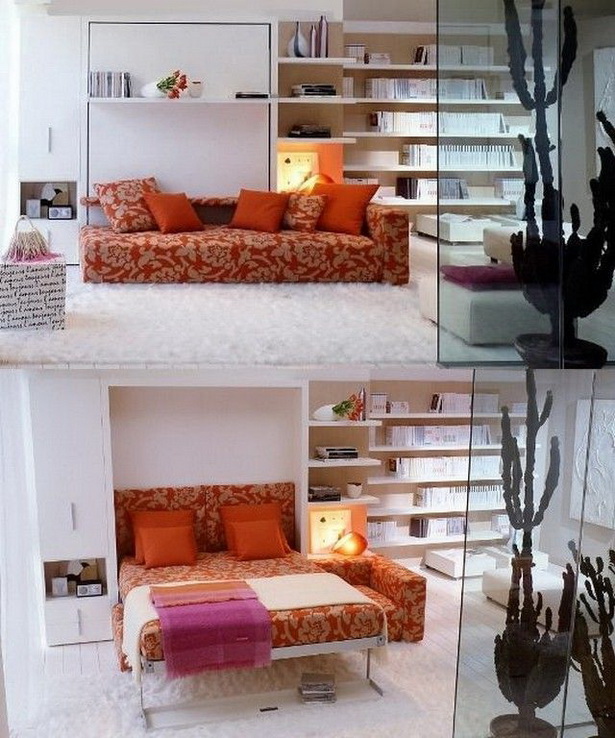 schlafzimmer-ideen-wenig-platz-16_4 Hálószoba ötletek kis helyet