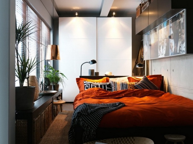 schlafzimmer-ideen-wenig-platz-16_8 Hálószoba ötletek kis helyet