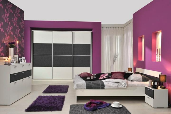 schlafzimmer-in-lila-gestalten-24_11 Design hálószoba lila