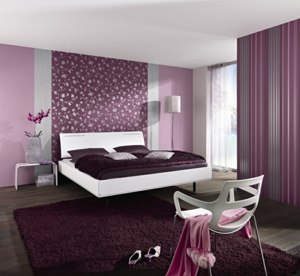 schlafzimmer-in-lila-gestalten-24_4 Design hálószoba lila
