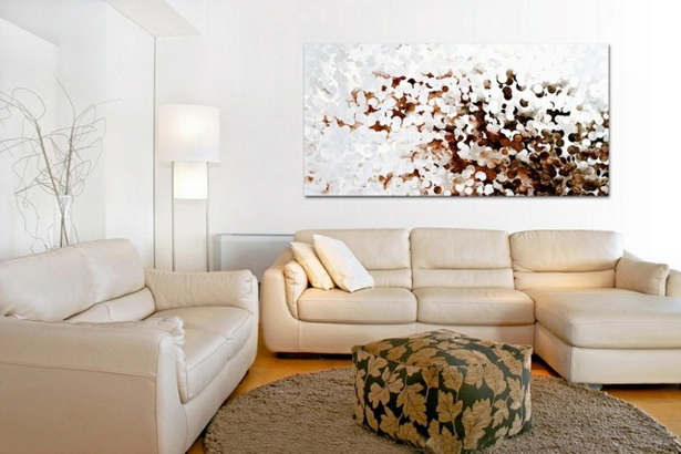 wanddeko-ideen-wohnzimmer-06 Fali dekoráció ötletek nappali