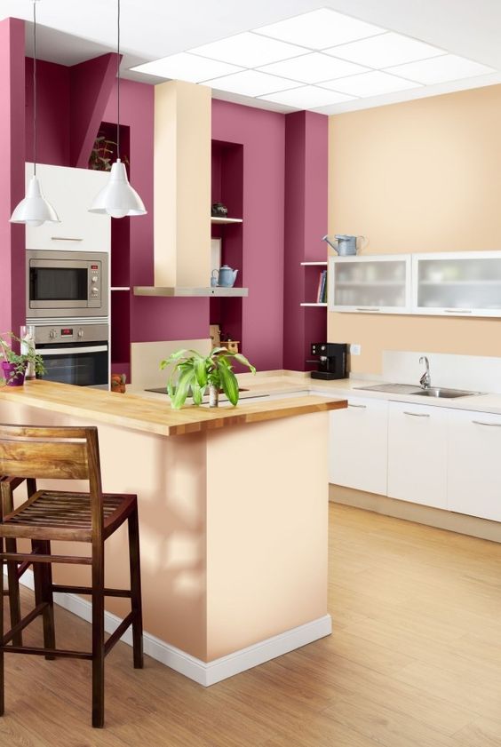 wohnideen-kche-farbe-54_9 Élő ötletek konyha színe