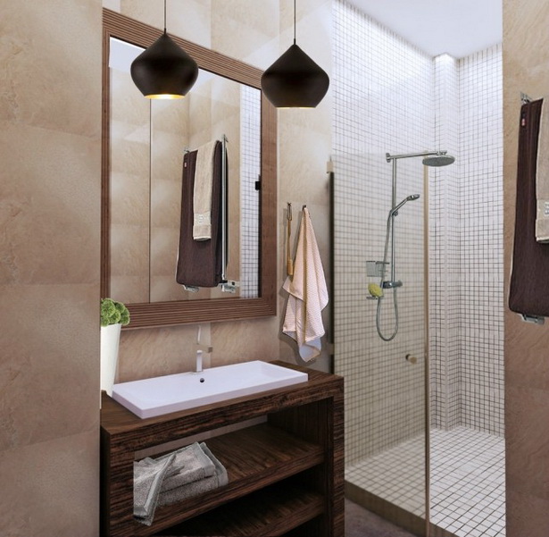 wohnideen-kleines-bad-78 Otthoni ötletek kis fürdőszoba