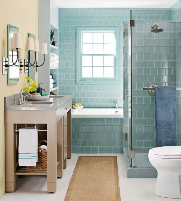 wohnideen-kleines-bad-78_15 Otthoni ötletek kis fürdőszoba