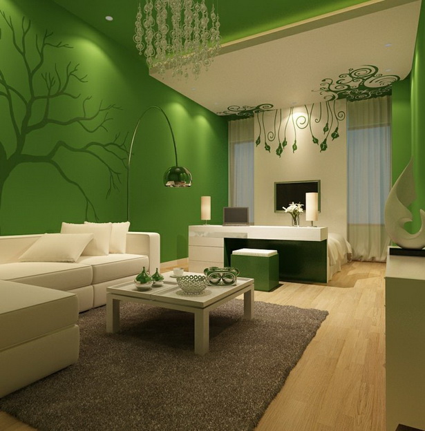 wohnideen-wohnzimmer-farbgestaltung-47_7 Nappali színes design