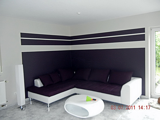 wohnzimmer-wnde-gestalten-farbe-58_17 Nappali falak design szín