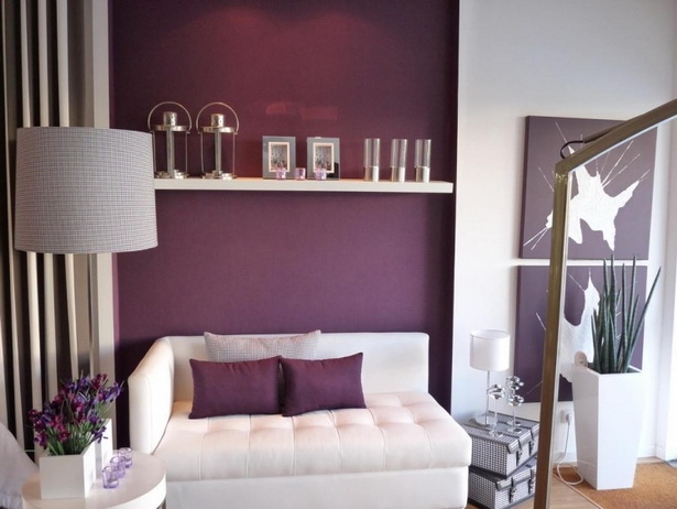 wohnzimmer-wnde-gestalten-farbe-58_4 Nappali falak design szín