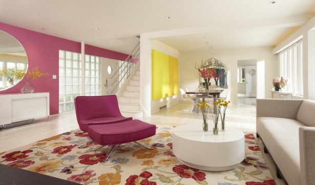 wohnzimmergestaltung-farbe-ideen-51_3 Nappali design Színes Ötletek