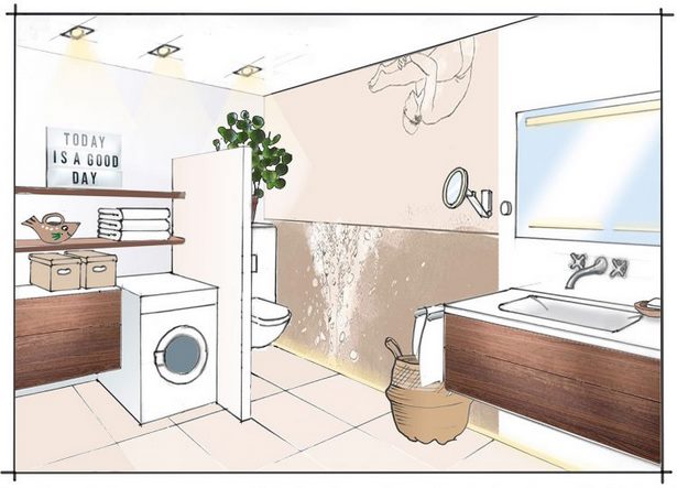 bad-mit-waschmaschine-einrichten-40_10 Fürdőszoba mosógéppel
