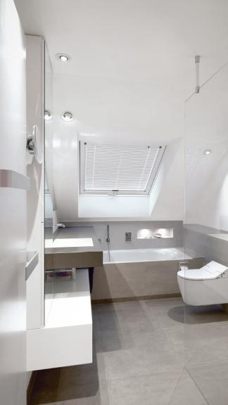 badezimmer-ideen-fur-kleine-bader-mit-schrage-79_4 Fürdőszoba ötletek kis fürdőszoba lejtős