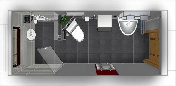 losungen-fur-schmale-bader-75_5 Megoldások keskeny fürdőszobákhoz