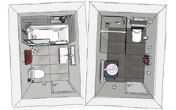 losungen-kleine-badezimmer-67_3 Megoldások kis fürdőszoba