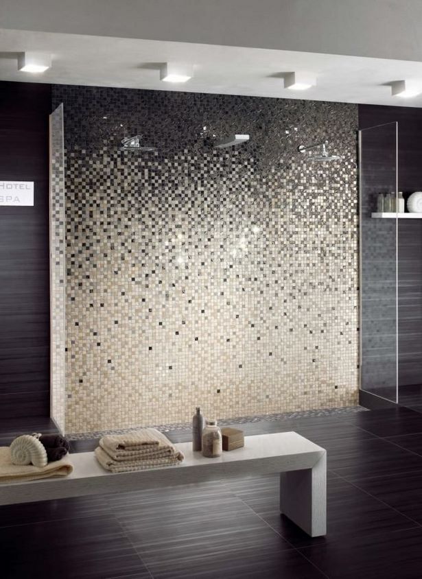 Modern mozaikos fürdőszobák