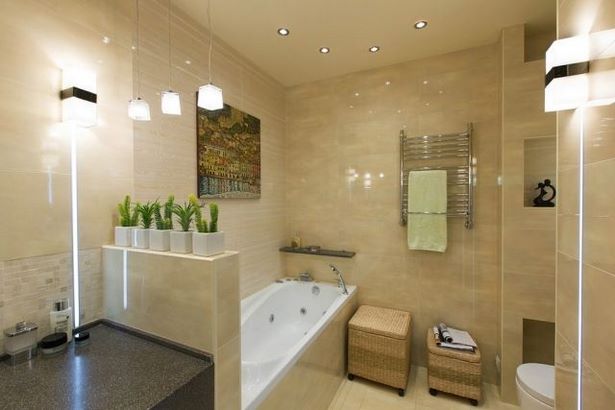 wohnideen-badezimmer-ohne-fenster-30_2 Otthoni ötletek fürdőszoba ablak nélkül