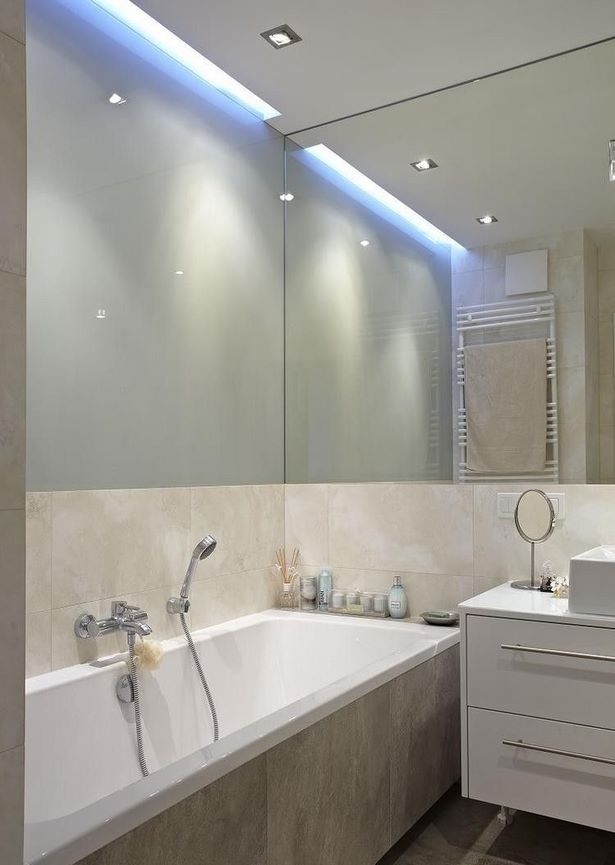 wohnideen-badezimmer-ohne-fenster-30_4 Otthoni ötletek fürdőszoba ablak nélkül