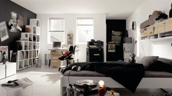 coole-einrichtungsideen-jugendzimmer-31 Hűvös belsőépítészeti ötletek ifjúsági szobákhoz