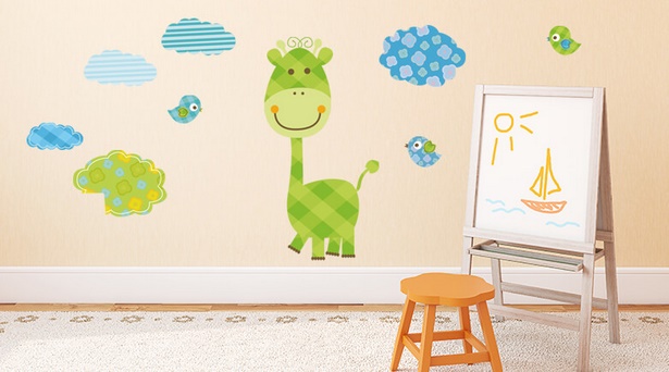 deko-wand-kinderzimmer-04_3 Dekoratív fal gyermekszoba