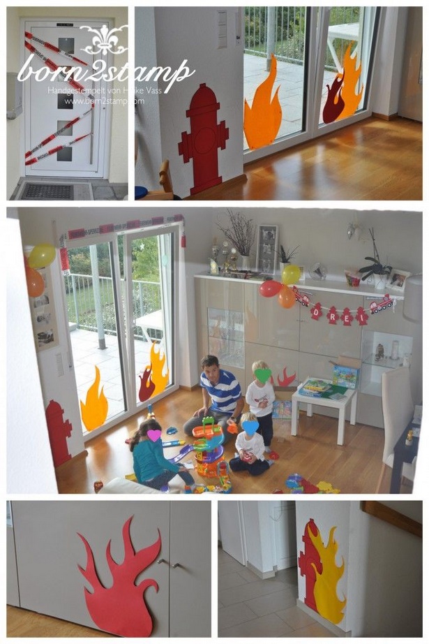 feuerwehr-deko-kinderzimmer-12_14 Tűzoltóság dekoráció gyermekszoba