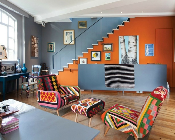 gestaltung-wohnzimmer-farbe-36_9 Design nappali színe