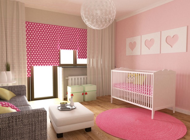 ideen-babyzimmer-mdchen-40 Ötletek baba szoba lányok